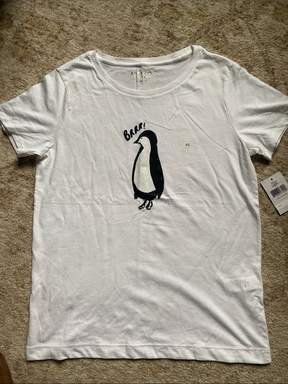 kate spade broome street penguin tee